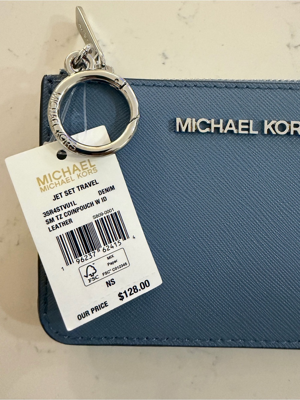Michael Kors - Jet Set Saffiano Leather Coin Purse